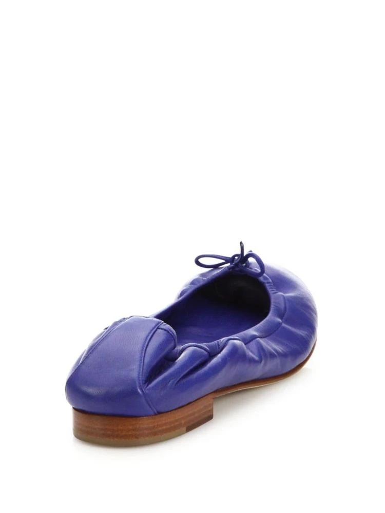 商品Manolo Blahnik|Tobaly Leather Ballet Flats,价格¥1649,第2张图片详细描述