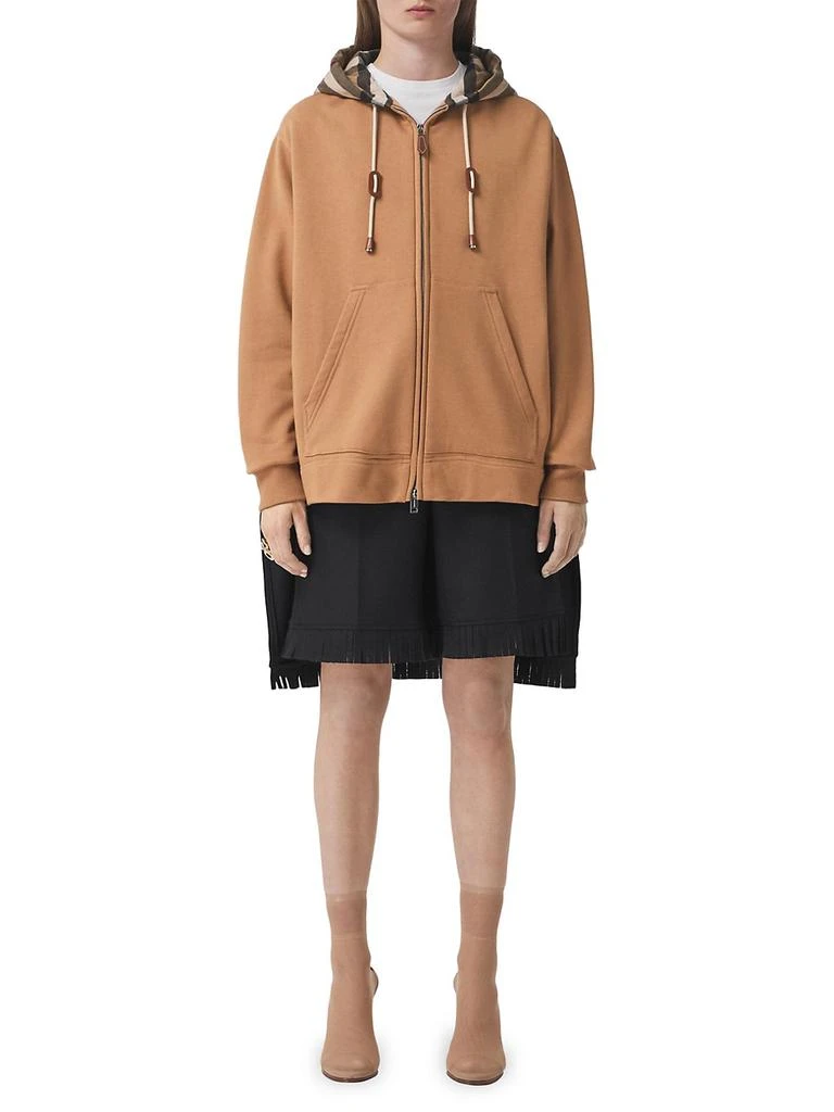 商品Burberry|Melodie Zip-Up Hoodie,价格¥7196,第2张图片详细描述