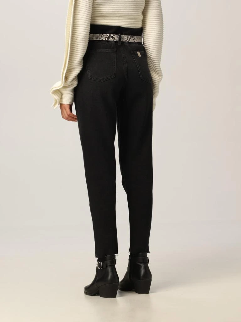 商品LIU •JO|Liu Jo jeans in washed denim with belt,价格¥1406,第2张图片详细描述