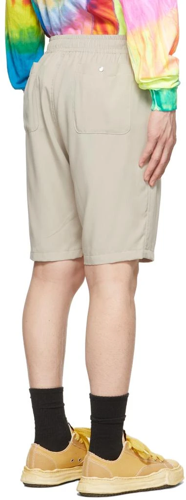 商品Needles|Beige Rayon Shorts,价格¥297,第3张图片详细描述