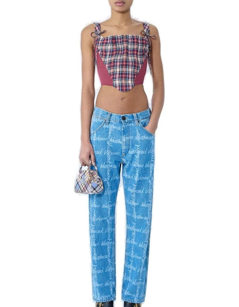 商品Vivienne Westwood|Vivienne Westwood Checked Top,价格¥6133,第4张图片详细描述