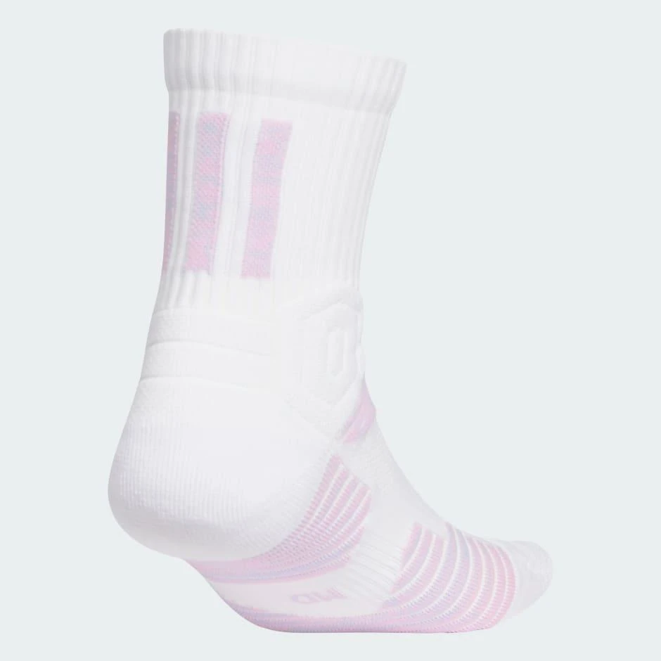 商品Adidas|Basketball Crew Select 3-Stripes Socks,价格¥68,第1张图片