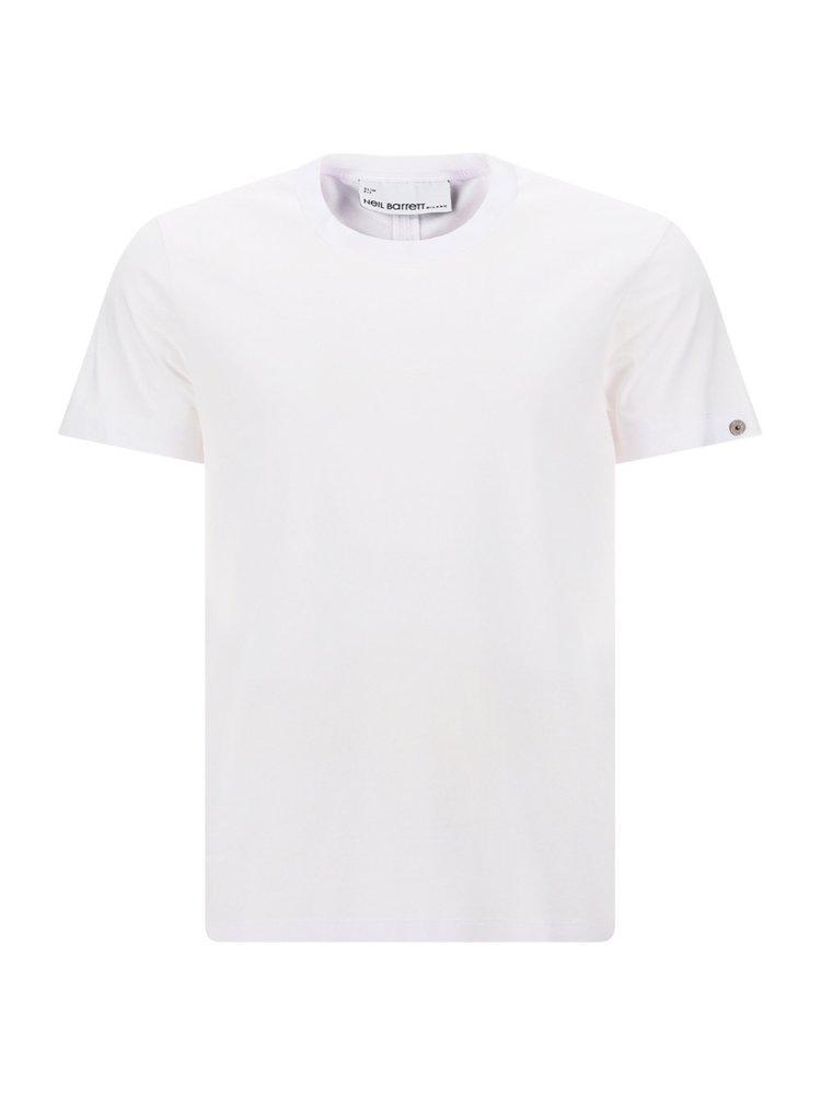 商品Neil Barrett|Neil Barrett Short Sleeved Crewneck T-Shirt,价格¥882-¥1182,第1张图片