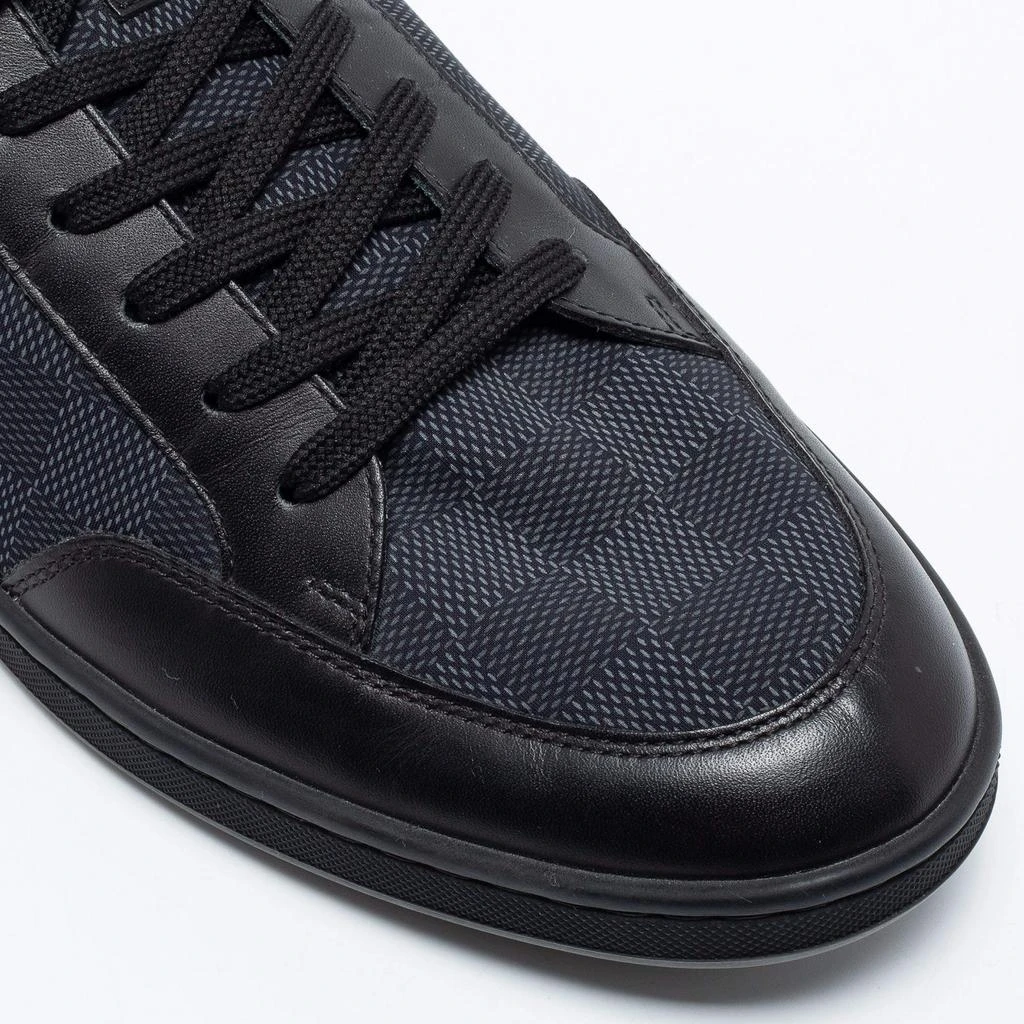 Louis Vuitton Black Damier Graphite Canvas and Leather Offshore Sneakers Size 41.5 商品