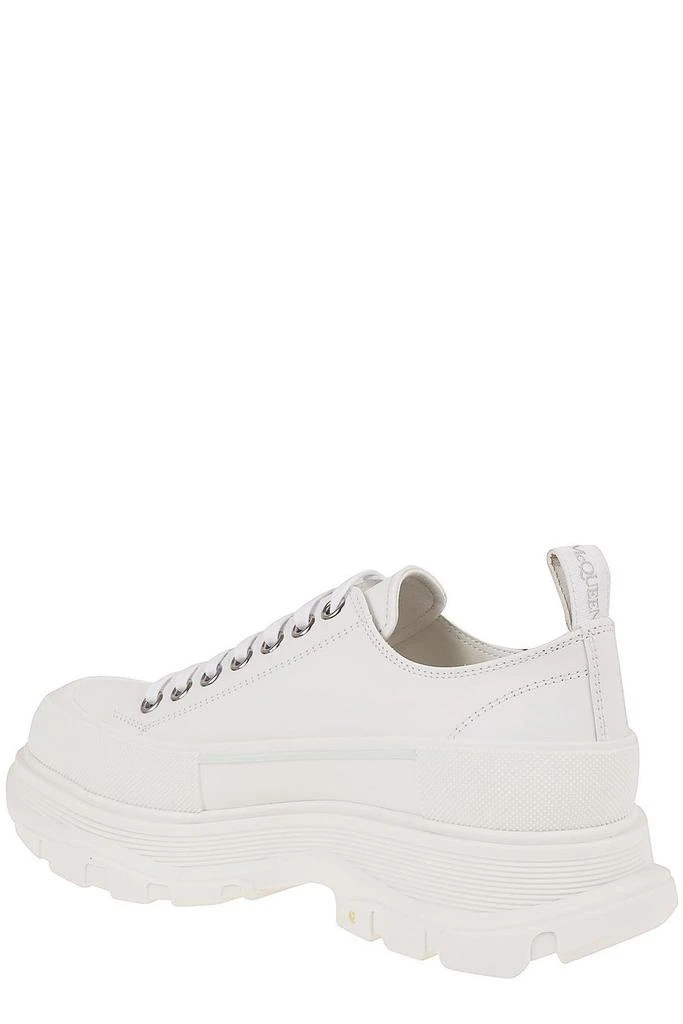 商品Alexander McQueen|Alexander McQueen Tread Slick Lace-Up Sneakers,价格¥2930,第3张图片详细描述