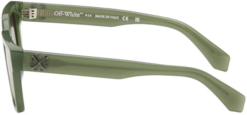 商品Off-White|Green Branson Sunglasses,价格¥1480,第3张图片详细描述