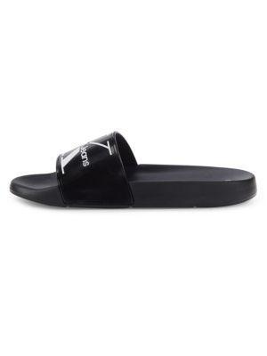 商品Calvin Klein|Avett Logo Slides,价格¥198,第6张图片详细描述