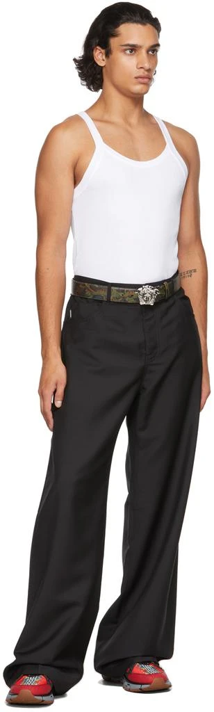 商品Versace|Reversible Green Baroccoflage 'La Medusa' Belt,价格¥1936,第3张图片详细描述