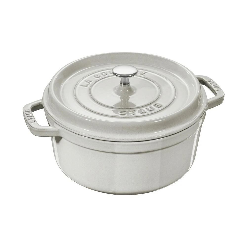 商品Staub|Enameled Cast Iron 4-Qt. Round Cocotte,价格¥2404,第1张图片