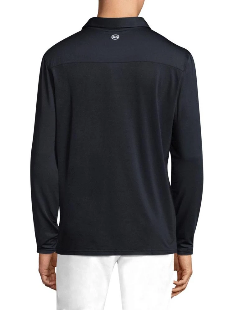 商品AG Green Label|Basic Long Sleeve Polo,价格¥661,第2张图片详细描述