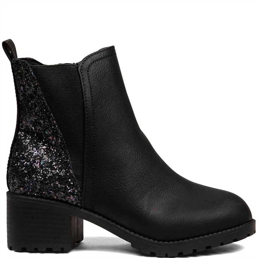 商品MIA|Girl's  Little Pratt Boots In Black,价格¥337,第2张图片详细描述