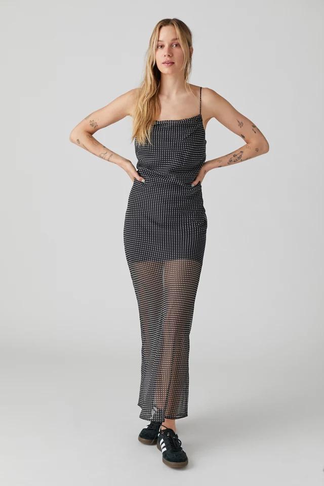 UO Rosalia Chiffon Maxi Dress商品第3张图片规格展示