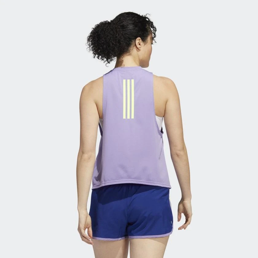 商品Adidas|Women's adidas Boston Marathon 2022 Run Icons Tank Top,价格¥127,第3张图片详细描述