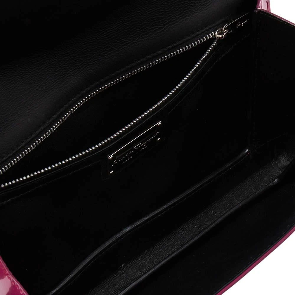 Salvatore Ferragamo Fuchsia Patent Leather Vara Bow Chain Shoulder Bag 商品