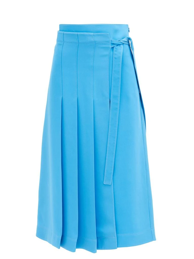 商品Valentino|Cady Couture knife-pleated silk midi skirt,价格¥4869,第1张图片