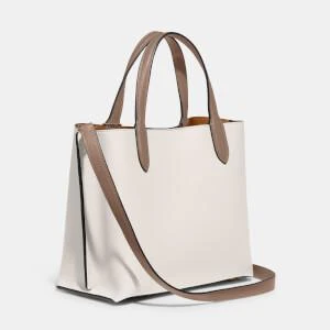 商品Coach|Coach Willow Colour-Block Leather Tote Bag,价格¥1985,第4张图片详细描述