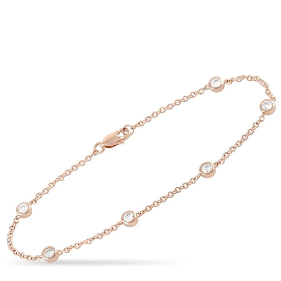 商品LB Exclusive|14K Rose Gold 0.55 ct Diamond Bracelet,价格¥5392,第1张图片