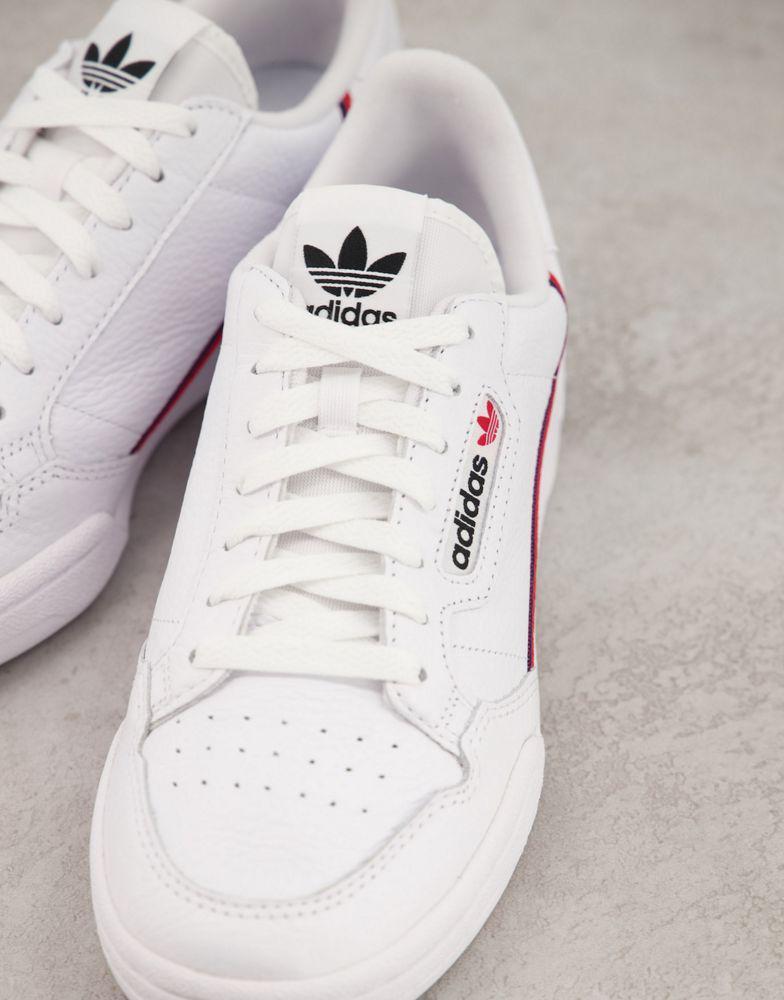 商品Adidas|adidas Originals Continental 80's Trainers In White,价格¥684,第4张图片详细描述