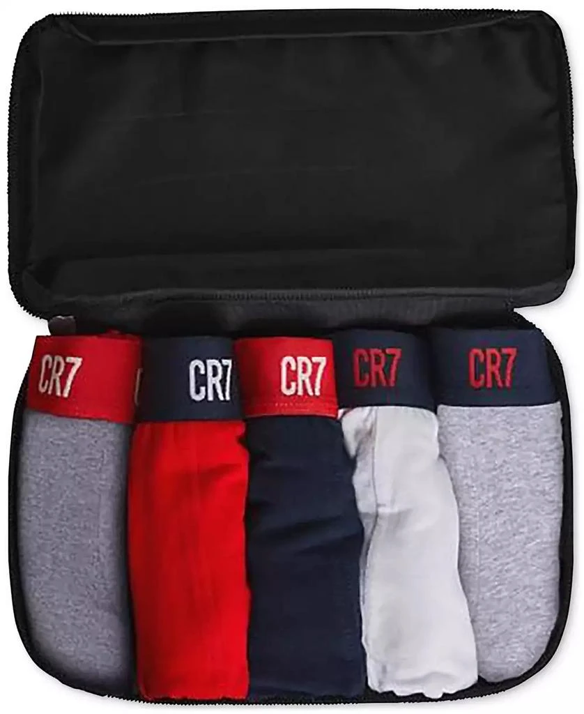 Cristiano Ronaldo Men's Trunk, Pack of 5 with Travel Bag 商品