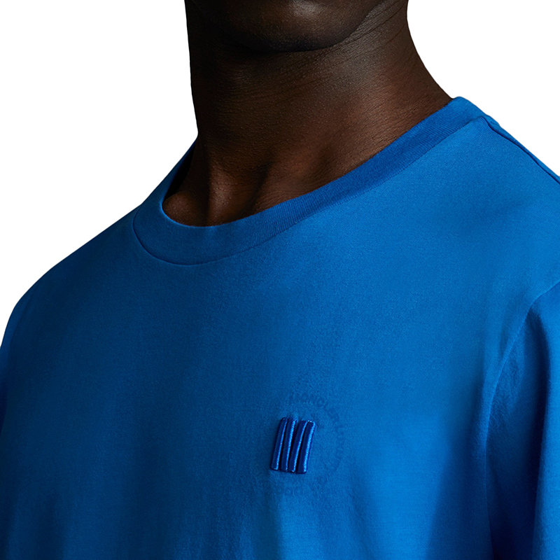 【预售3-7天】Moncler/蒙克莱 22年秋冬新款 男士天蓝色纯棉背部印纹短袖T恤H10918C00026829H871A商品第3张图片规格展示
