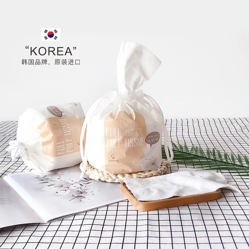 商品Yumyony|YUMYONY一次性卷筒式洗脸巾260g/袋【包邮包税】,价格¥45,第1张图片