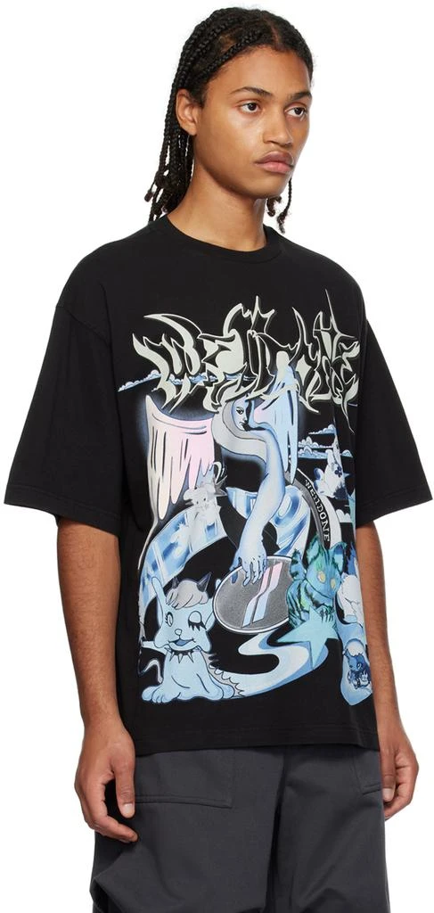 商品We11done|Black New Monster T-Shirt,价格¥855,第2张图片详细描述