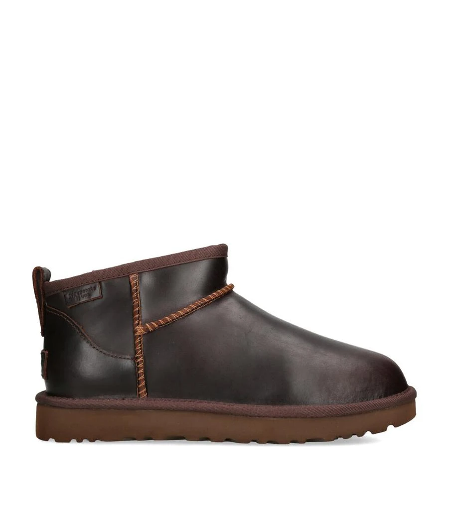 商品UGG|Leather Classic Ultra Mini Regen Boots,价格¥1468,第1张图片