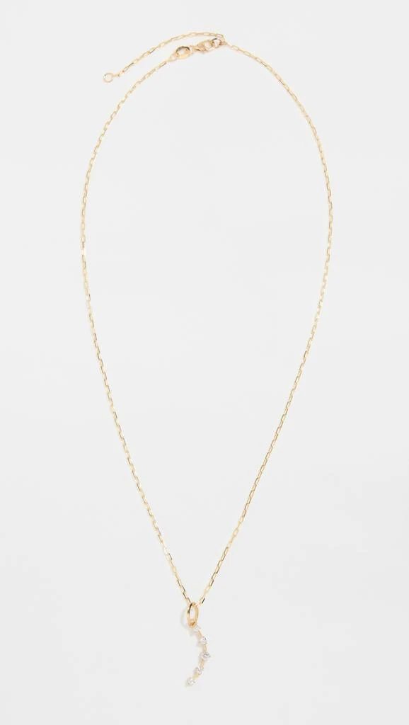商品Jade Trau|Jade Trau 20k 迷你新月形吊坠和链条项链,价格¥12589,第4张图片详细描述