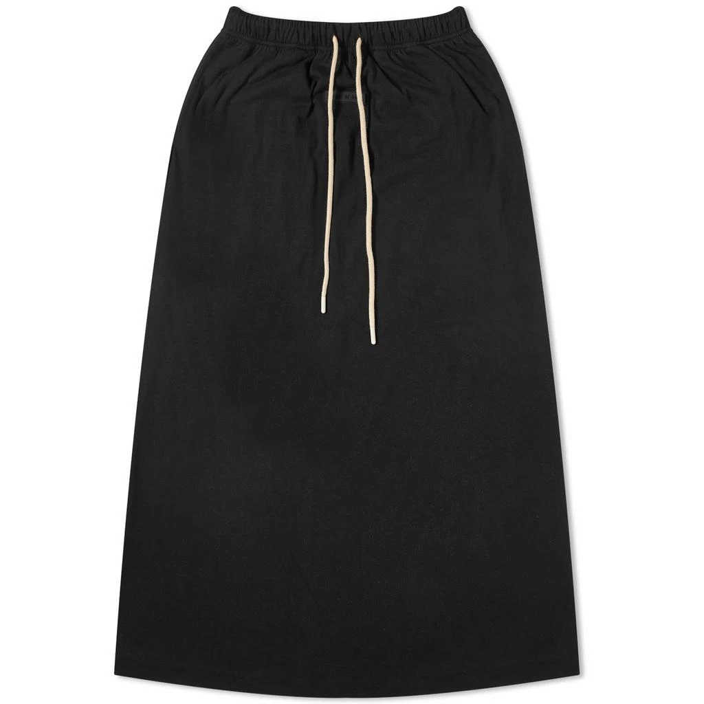 商品Essentials|Fear of God ESSENTIALS Essentials Skirt - Jet Black,价格¥872,第1张图片