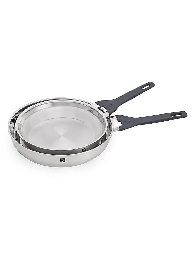 商品ZWILLING J.A. Henckels|Simplify 2pcs Stainless Steel 9.5'' and 11'' Fry Pan Set,价格¥516,第1张图片