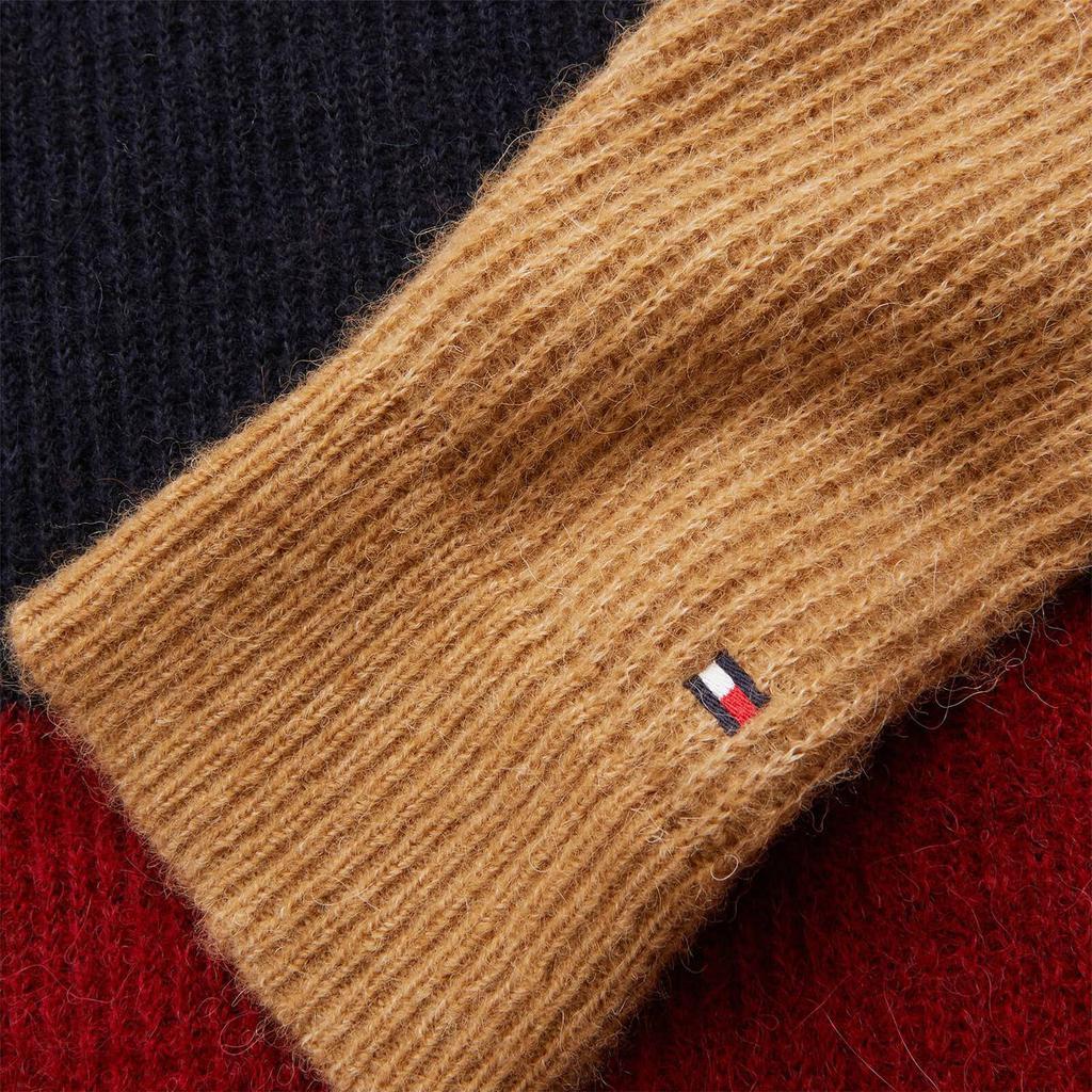 Tommy Hilfiger Women's Alpaca Sweater - Desert Sky Colourblock商品第6张图片规格展示