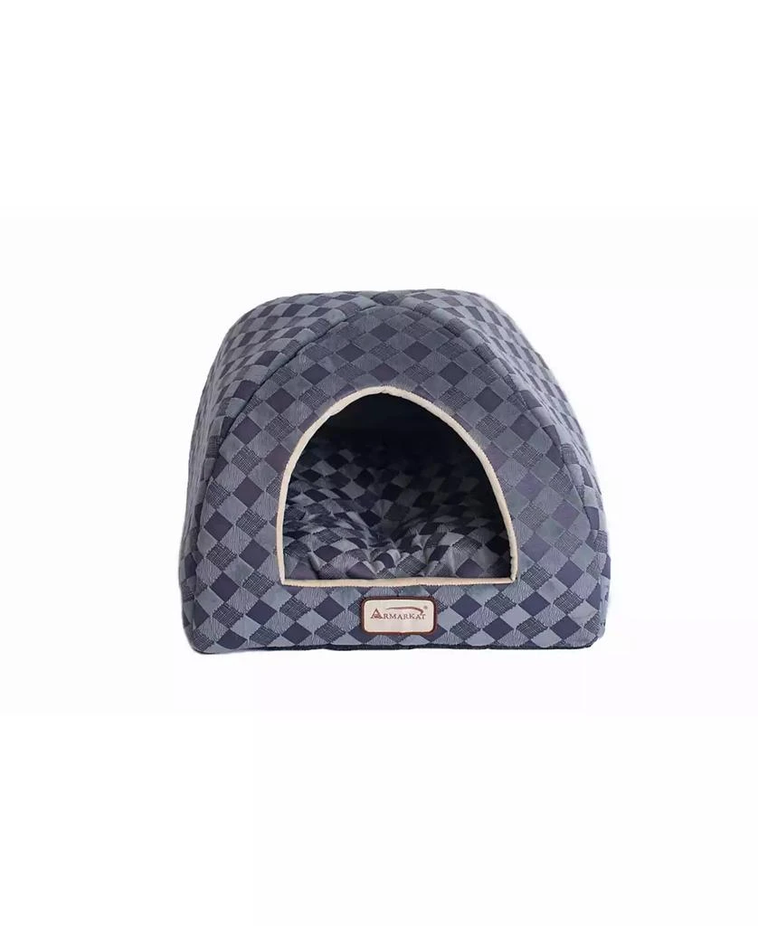 商品Armarkat|Cave Cat Bed with Checkered Pattern,价格¥402,第1张图片