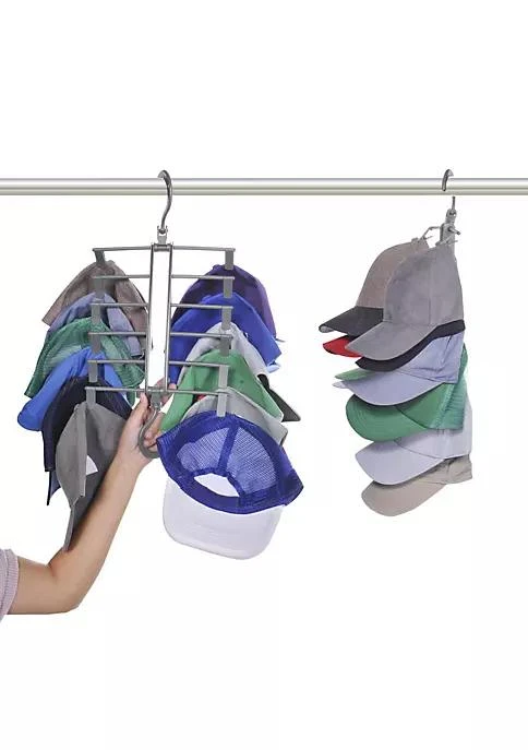 商品belk|Home Wonder Hanger Hat Cap Organizer   Set Of 2,价格¥157,第2张图片详细描述