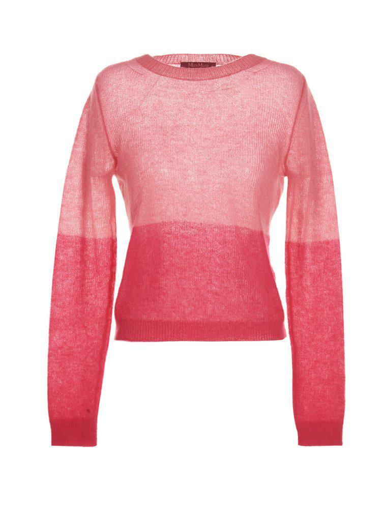 商品Max Mara|Max Mara Studio Athos Color-Block Knitted Sweater,价格¥1035,第1张图片