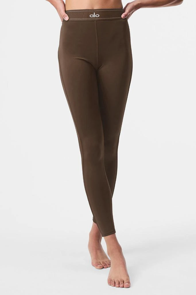 商品Alo|Airlift High-Waist Suit Up Legging - Espresso,价格¥1035,第1张图片