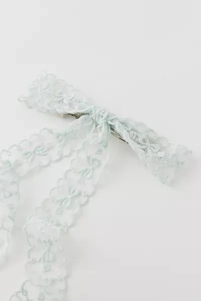Medium Lace Hair Bow Barrette 商品