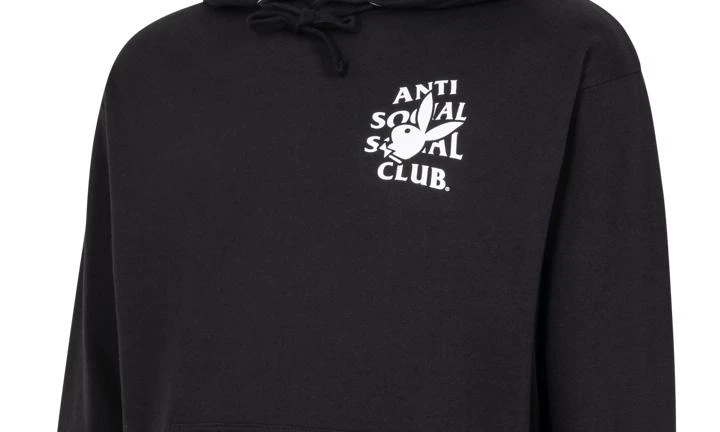 商品Anti Social Social Club|Anti Social Social Club Playboy X Assc Bunny Logo Hoodie,价格¥1219,第3张图片详细描述
