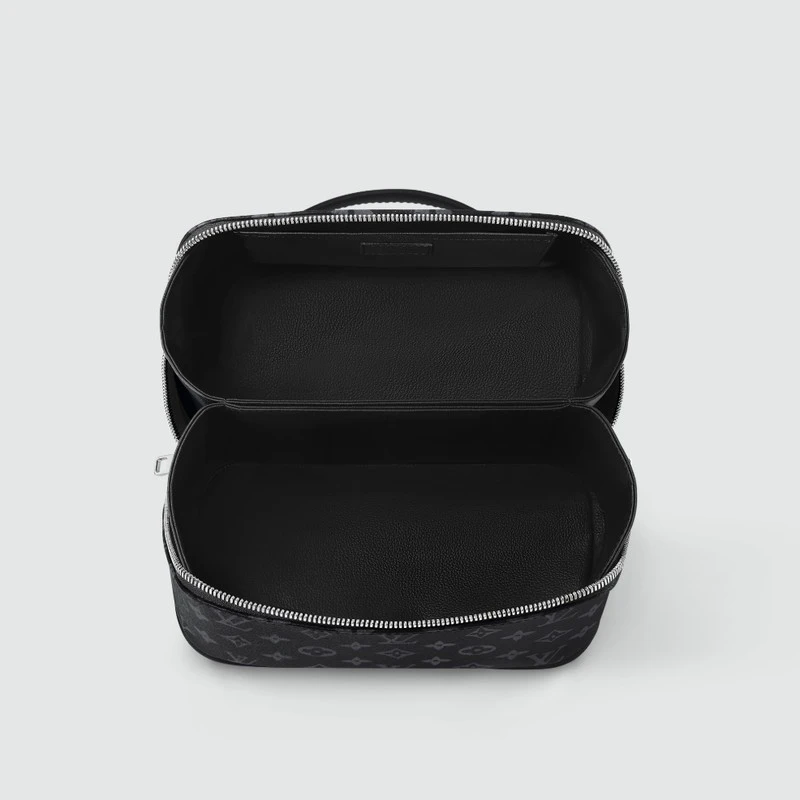 商品Louis Vuitton|【预售3-7天】LV/路易威登 男士黑色帆布/牛皮化妆包,价格¥8473,第4张图片详细描述