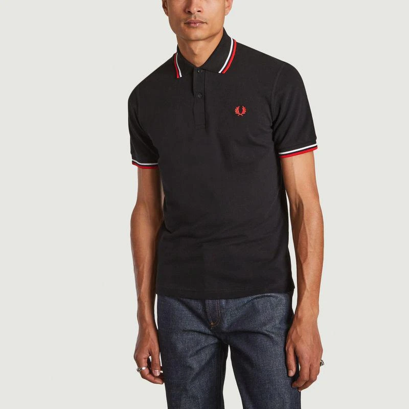 商品Fred Perry|Polo M12 Black FRED PERRY,价格¥599,第1张图片