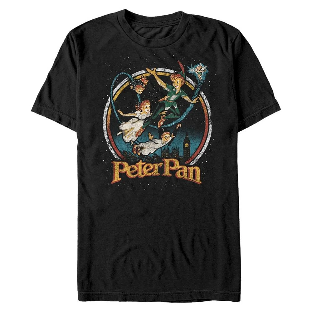 商品Disney|Disney Men's Peter Pan Group London Flyin, Short Sleeve T-Shirt,价格¥185,第1张图片