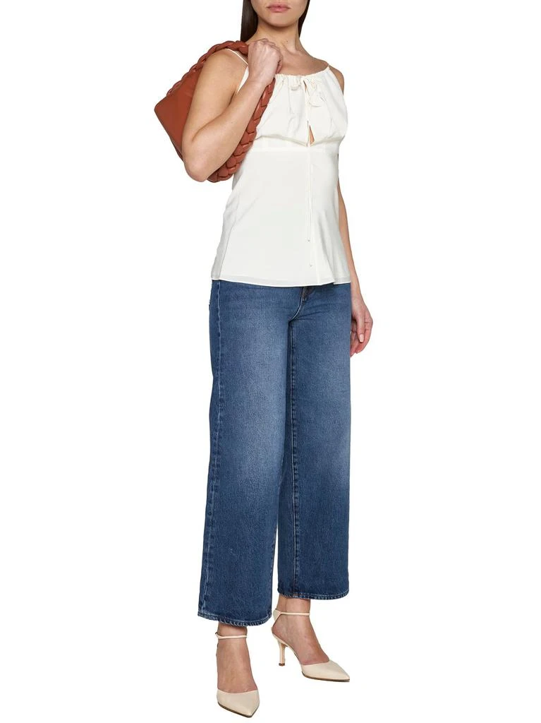 商品Totême|Totême Cropped Wide Leg Jeans,价格¥1562,第4张图片详细描述