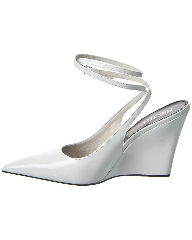 商品Paris Texas|Paris Texas Wanda Patent Slingback Wedge Pump,价格¥1612,第2张图片详细描述