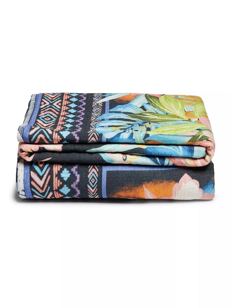 商品Johnny Was|Moanuh Abstract Cotton Gauze Blanket,价格¥952,第1张图片