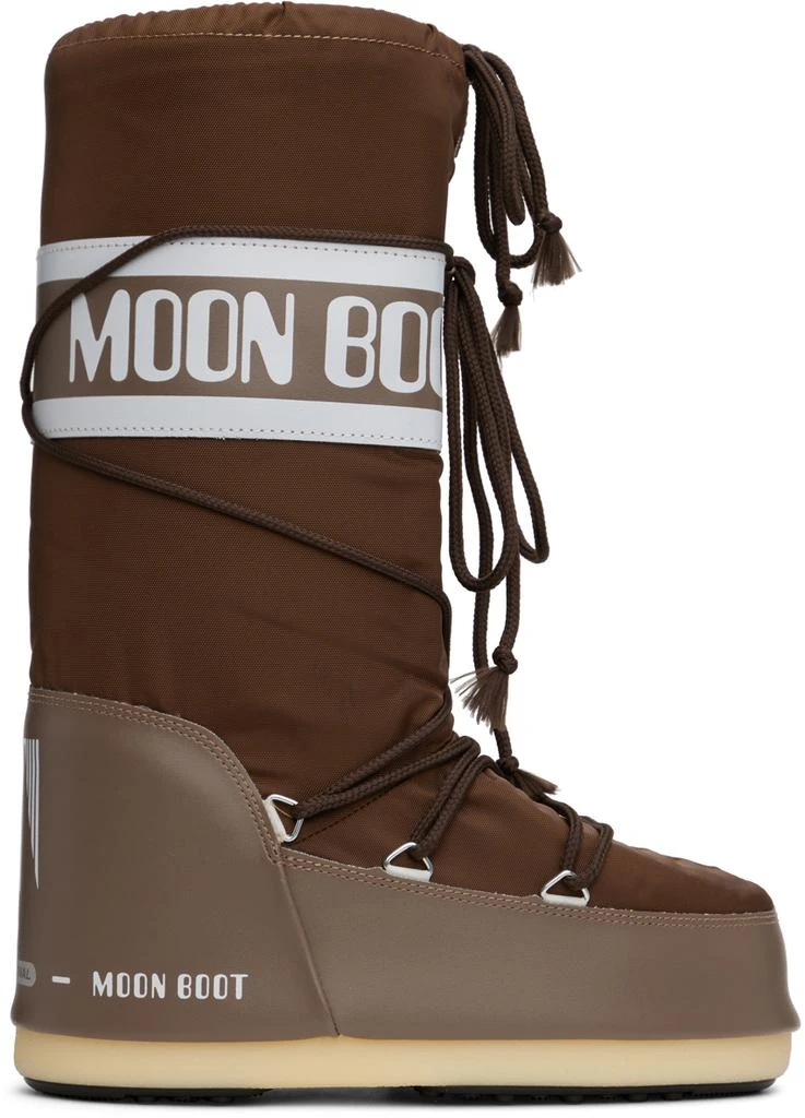 商品Moon Boot|Brown Icon Boots,价格¥1148,第1张图片