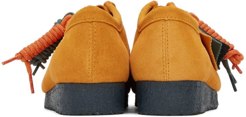 商品Clarks|Yellow & Blue Wallabee Oxfords,价格¥511,第2张图片详细描述