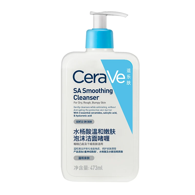 商品[国内直发] CeraVe|适乐肤水杨酸温和嫩肤泡沫洁面啫喱 473ml,价格¥140,第1张图片