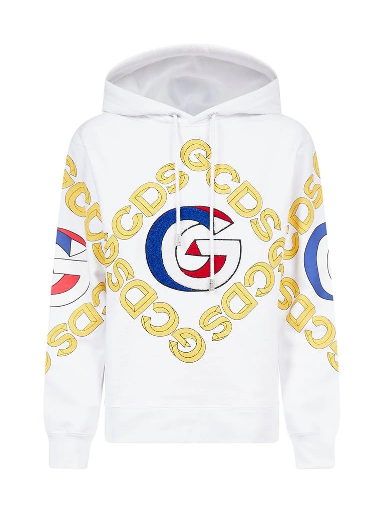 商品GCDS|GCDS College Logo Hoodie,价格¥1145,第1张图片