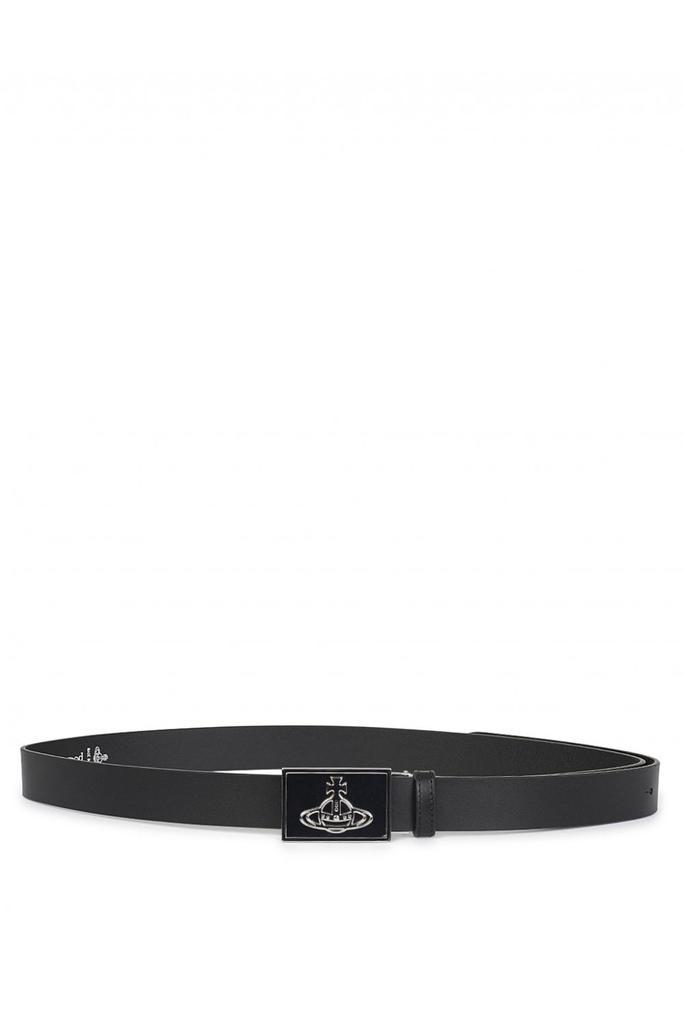 商品Vivienne Westwood|Line Orb Square Buckle Belt,价格¥848,第1张图片