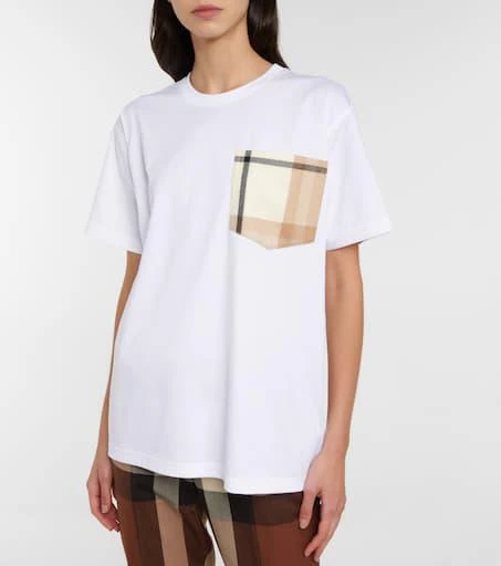 商品Burberry|Cotton-jersey T-shirt,价格¥3950,第5张图片详细描述