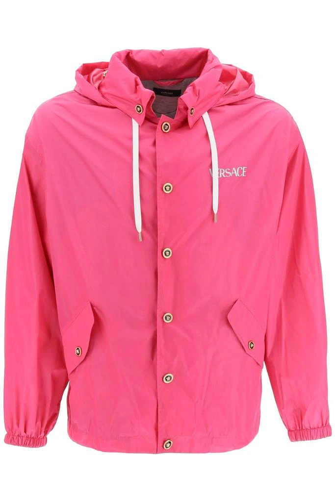 商品Versace|Versace Light Windbreaker Jacket With Medusa Buttons,价格¥7859,第1张图片